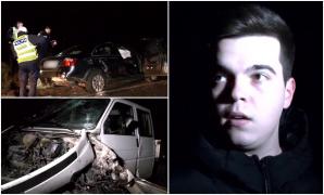 "A intrat frontal în ei, a murit la 23 de ani". Filmul tragediei din Alba, unde un tânăr a sfârșit într-un accident înfiorător, după o depășire riscantă