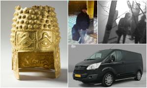 Noi detalii despre suspecţi, în ancheta furtului tezaurului dacic. O dubă neagră ar putea fi implicată în jaf