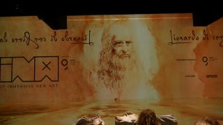 Prima expoziţie imersivă din România, dedicată lui Leonardo Da Vinci. Vizitatorii, invitaţi să pătrundă în mintea unui geniu