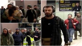 Primele imagini cu mercenarii români din Congo, pe Aeroportul din Otopeni. Avioanele cu care au fost aduși în țară ar fi fost plătite de Horațiu Potra