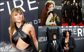 Ţinutele care au atras priviri la Grammy 2025. Bianca Censori, apariţie controversată: a purtat o rochie transparentă