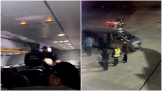 Discuția piloților cu turnul de control, înainte de aterizarea de urgență pe Otopeni: "Avem un pasager agresiv care atacă persoanele din avion"