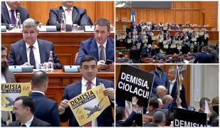 Circ, ameninţări şi jigniri în timpul dezbaterilor din Parlament. Bugetul proiectat la 1.912 miliarde de lei a trecut cu 254 de voturi