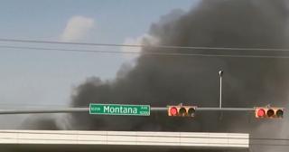 Explozie urmată de incendiu lângă Aeroportul El Paso, Texas. Sute de pompieri în luptă cu flăcările, mai mulţi răniţi