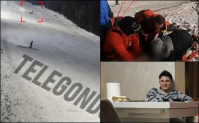 Schiorul care l-a secerat pe Gabriel a ferit o altă tânără înainte. "Susţin cu sufletul împăcat că nu eu sunt cel vinovat"