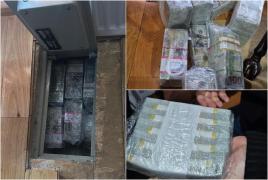 Peste 1.500.000 de dolari, descoperiţi într-un seif ascuns în podeaua locuinţei lui Horaţiu Potra