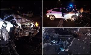 Dezastru pe o şosea din Galaţi, după un accident cumplit. Patru persoane au ajuns cu răni grave la spital