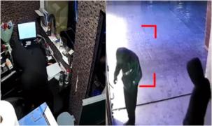 20.000 de lei, furați în 2 minute de la păcănele. Angajata din Bârlad, amenințată cu moartea și apoi încuiată de cei doi hoți în casierie