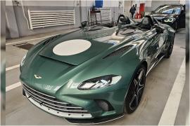 Un Aston Martin Speedster V12 de un milion de euro, la inspecţia RAR. Sunt doar 88 de exemplare în întreaga lume