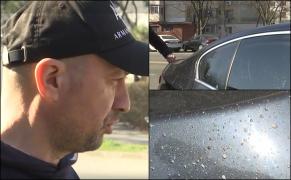 Paul şi-a cumpărat o maşină de 30.000 de euro şi a găsit-o stropită cu smoală în parcare. Nici nu apucase s-o înmatriculeze: "Este distrusă"