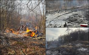 Alertă naţională din cauza incendiilor de vegetaţie. Doi oameni au murit încercând să stingă singuri focul. Peste 4.600 de hectare au fost pârjolite