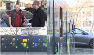 Locatarii unui cartier din Galați, la capătul răbdării după ce primăria a ocupat locurile de parcare cu ghene de gunoi