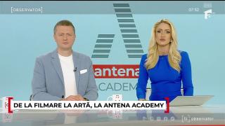 De la filmare de artă, la Antena Academy