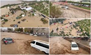 Furtuna Laurence face prăpăd în Spania. În Sevilla, autoritățile caută un cuplu dispărut, iar în Malaga, râul Guadalhorce a atins un nivel record