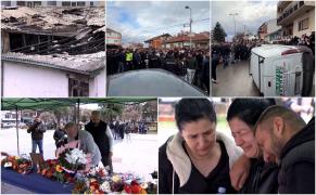 Suspecţii reţinuți după tragedia din Macedonia riscă pedeapsa maximă. Oamenii i-au răsturnat maşina patronului clubului şi i-au atacat sediul