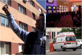 Un individ şi-a atacat colegii pentru a face rost de bani pentru păcănele. Una dintre victime ar putea rămâne paralizată