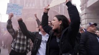 Protest de amploare în Budapesta: Mii de oameni au blocat străzile după interzicerea paradei Pride