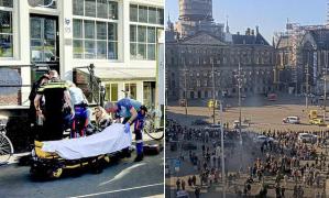 Atac cu cuțitul la Amsterdam. Cinci persoane au fost rănite, suspectul a fost reținut