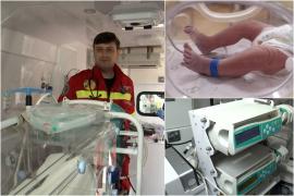 Cum arată ambulanţele de Terapie Intensivă pentru nou-născuţi. În zona Moldovei există o singură salvare