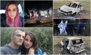 Nicoleta şi Valentin au murit carbonizaţi în maşină, pe un drum din Buzău. Cei doi soţi erau în divorţ şi aveau împreună un băieţel de nici 3 anişori: "Era gelos"