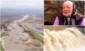 "Zilele trecute, mergeai mai bine ca pe asfalt". Cum arată râul Sohodol, după două zile de ploi. Jumătate de an, a fost aproape sec