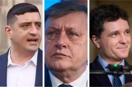 Sondaj Flashdata: George Simion - 28%, Crin Antonescu - 26%, Nicuşor Dan - 23%