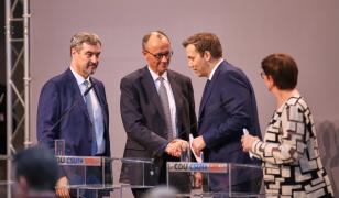 Acord în Germania pentru un guvern de coaliţie condus de Friedrich Merz. Conservatorii şi social-democraţii au bătut palma