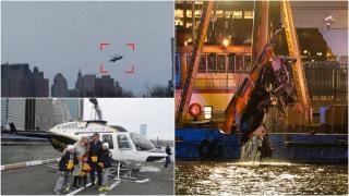 Ce a transmis prin stație pilotul  elicopterului din New York, înainte de prăbușire. Cuvintele lui adâncesc misterul tragediei cu 6 morți
