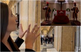 Imagini exclusive cu locul ales de Suveranul Pontif pentru a fi înmormântat. Mădălina Iacob, corespondenţă de la Vatican