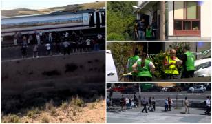 Reacțiile uimitoare ale oamenilor în timpul blackout-ulului din Spania. Într-un tren blocat în câmp, pasagerii au început să cânte
