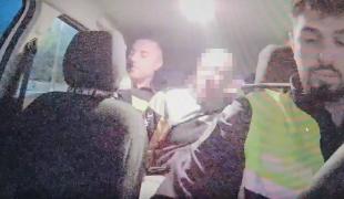 Arestat după ce a lovit cu capul în gură un polițist, în Galaţi: "Aveți curaj să vă bateți cu mine?"