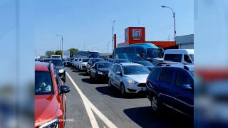 Accidente şi cozi de zeci de kilometri pe Autostrada Soarelui, în vacanţa de 1 Mai