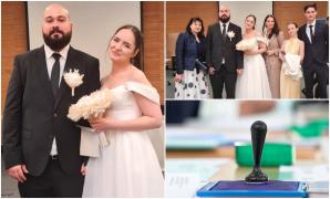 O tânără mireasă româncă și proaspătul ei soț au votat la prezidenţiale în Germania, chiar în ziua nunţii lor