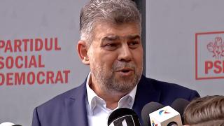 Marcel Ciolacu: PSD a votat în unanimitate ieşirea de la guvernare, prin urmare demisia mea, şi că nu va susţine niciun candidat în turul 2