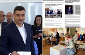 Cum se vede victoria lui Simion din turul 1, în presa internațională. Reuters: "Ar putea izola ţara şi destabiliza flancul estic al NATO"
