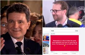 Nicuşor Dan, felicitat de USR după calificarea în turul 2. Dominic Fritz a venit personal la el. Elena Lasconi: "Ar trebui să îmi mulţumească"