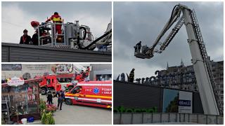 Muncitor din Botoşani, grav rănit după ce a căzut de pe o schelă, când repara un acoperiş. S-ar fi izbit de un aer condiţionat