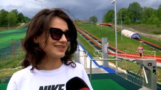 Ideea "furată" din Danemarca, dar care face furori într-un sat din Gorj. S-a construit cea mai lungă pârtie artificială