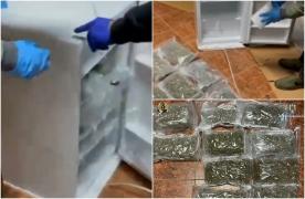S-a dus la curier să-și ridice frigiderul plin de droguri din Spania. I-a picat fața când și procurorii din Cluj au vrut să vadă ce e înăuntru