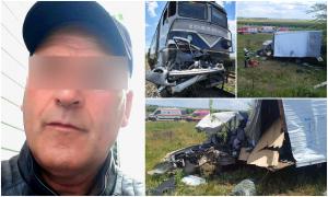 Costel a murit într-un accident înfiorător, după ce camioneta pe care o conducea a fost spulberată de tren la Haret, în Vrancea