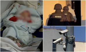 Filmul răpirii bebeluşului de lângă bunică, în Reşiţa. Copilaşul a fost furat de propriul tată şi dus într-un sat din Timiş