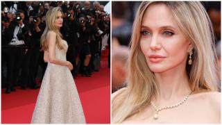 Festivalul de Film de la Cannes 2025. Cum a apărut Angelina Jolie pe covorul roşu. A purtat o rochie albă de vis