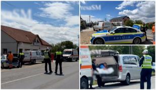 Un copil de 10 ani a murit la câţiva metri de trecere în Satu Mare, după ce a fost izbit în plin de o cifă de beton. Şoferul mastodontului, în stare de şoc