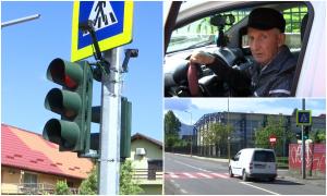 Semafor-capcană, testat pe o stradă din Braşov. Echipamentul vânează şoferii vitezomani