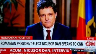 Nicuşor Dan, interviu la CNN: "Nu a existat un sprijin al administraţiei Trump pentru Simion"
