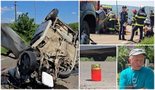Au venit să aprindă lumânări pentru ruda moartă în accident şi au găsit încă un cadavru, la şase ore de la incident. Filmul tragediei din Botoşani