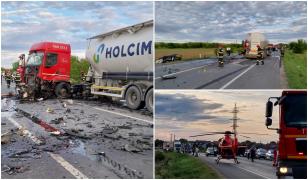 Doi tineri au murit în accidentul cumplit de pe centura Craiovei. Şoferul nu purta centura şi a fost aruncat din maşină