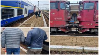 Vagon lovit în timpul manevrelor de cuplare în Gara Mărăşeşti. Doi angajaţi CFR, pozitivi la substanţe psihoactive