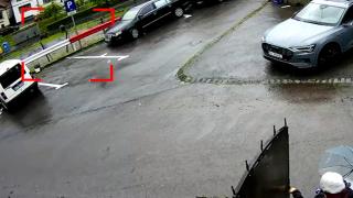 Urs filmat cum dă târcoale unor case din Braşov. De frică, o femeie a fugit cu copilul în braţe