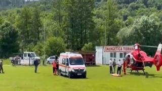 O femeie de 65 de ani din Gorj a ajuns la spital, după o explozie în casa ei